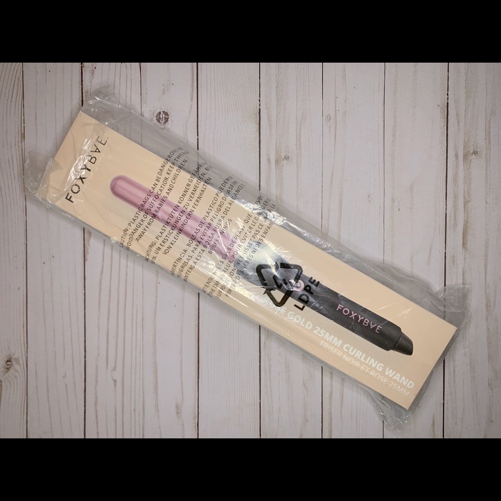 Foxybae Rose Gold 25mm Curling Wand